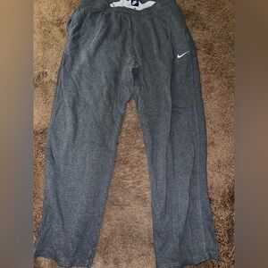 Y2k Nike Sweatpants Grey size xx large